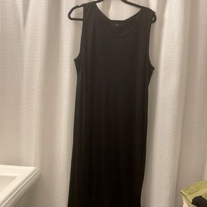 Silk tank dress